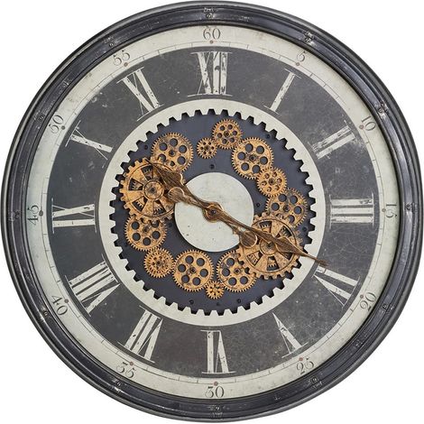 Orologio charly nero d76cm - Atmosphera créateur d'intérieur (1/5)