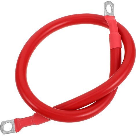 Compatible avec un ensemble de 4 câbles de batterie automobile en cuivre pur 4 AWG (1/5)