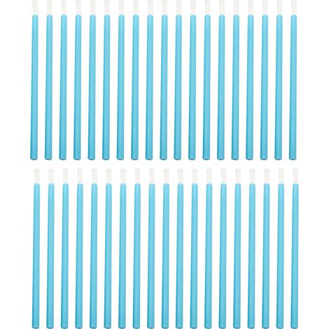 Brush À Lèvres Jetable - Tête Souple - Pour Application De Gloss Et Rouge À Lèvres - 100 Pièces (1/5)