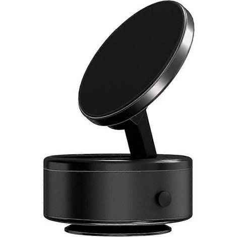 HONORNIC - Support de téléphone de voiture à ventouse magnétique électrique avec rotation à 360°