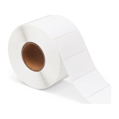 Lot de 1000 étiquettes blanches autocollantes 60 x 30 mm – Très bonne adhérence – Pour impression d'adresses et étiquettes de prix (1/5)