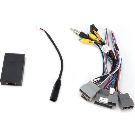 16-poliger Audioadapter-Kabelbaum mit Canbus-Box, Stromkabel für Android-Autoradios, kompatibel mit CRV 2.4 und Civic, Anschlussset (1/5)