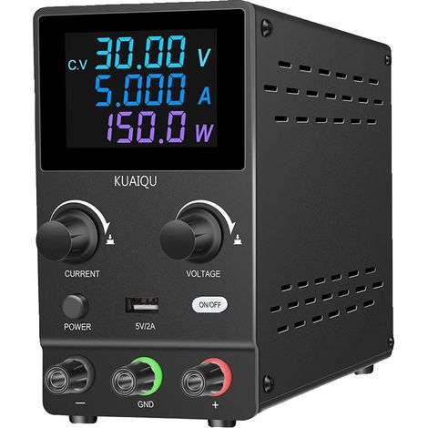 Gleichstrom-Labornetzteil, 60 V, 5 A Ausgang, USB-Schnellladung (1/2)