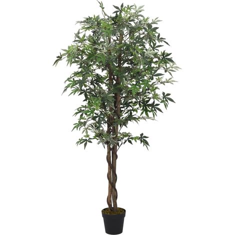 Arce artificial con 672 hojas verde 180 cm vidaXL