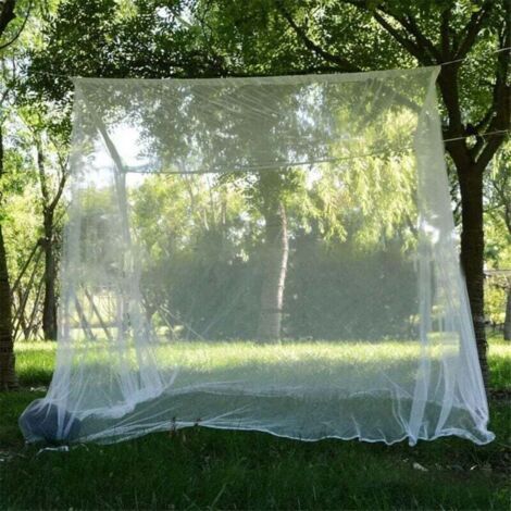 Zanzariera ultra-large per patio, campeggio e viaggi, zanzariera a rete regolabile (200 x 200 x 180 cm) (1/4)