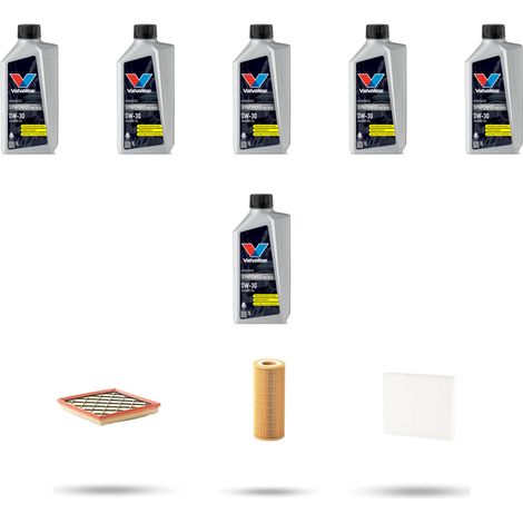 Kit tagliando 3 FILTRI e 6L OLIO compatibile con Volvo S60 II V60 Cross Country 2.0 132Kw dal 2013 al 2018 (1/5)