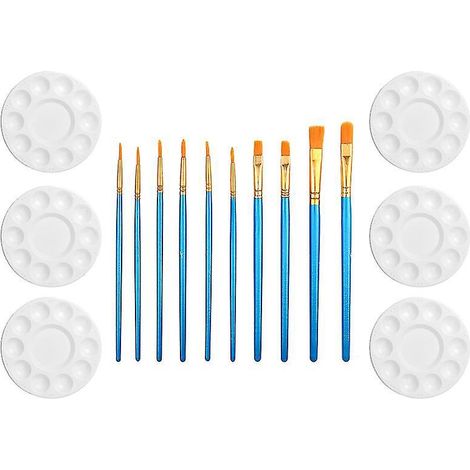 1 jeu de pinceaux artistiques