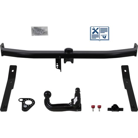 Attelage rotule démontable Oris + faisceau Trail-Tec universel 7 broches - VW PASSAT B8 Variant (1/2)