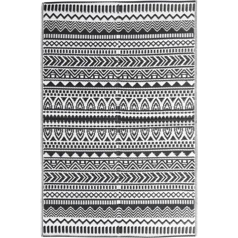 Maison Exclusive - Outdoor-Teppich ARAKIL Schwarz 140x200 cm PP
