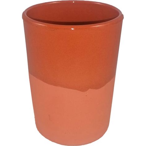 KORMAX vaso barro esmaltado 500 ml , Vaso barro esmaltado 500 ml. -Ideal para congelar y disfrutar de una bebida bien fría. -Apto para microondas. -Se recomienda lavar a mano. -Med