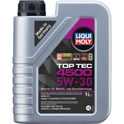 Huile LIQUI MOLY 5W30 1L Top Tec 4500 C1 / WSS-M2C 934-B / MITSUBISHI / MAZDA