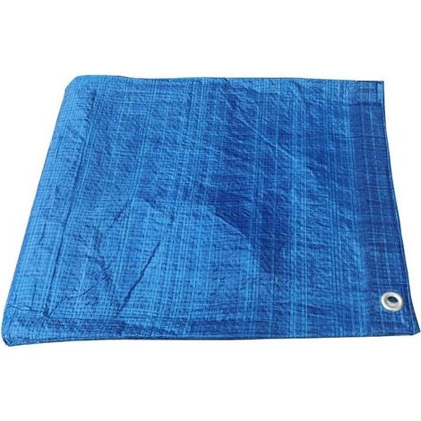 Lona protectora azul 12x15 m (70 g/m2)