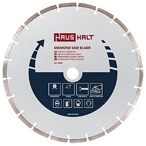 Segmentierte Sägeblatt Eton Diamant 300x3.2x25.4 mm