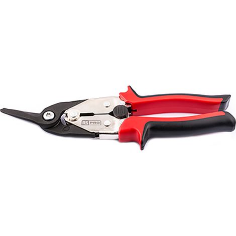 Cisaille RS PRO, Long. 250 mm, Type Gauche pour Acier laminé à froid, acier inoxydable ( Prix pour 1 ) (1/3)