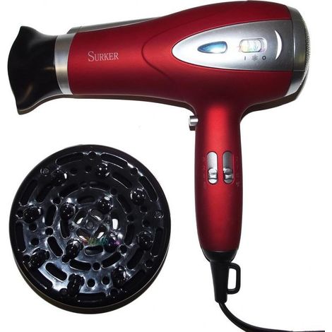 Trade Shop - Secador De Pelo Profesional Secador De Pelo Ionizante 2200 Vatios -