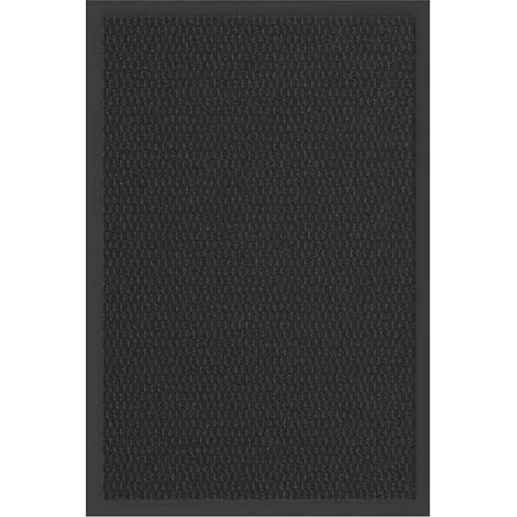 Fußmatte Schwarz 40x60 cm
