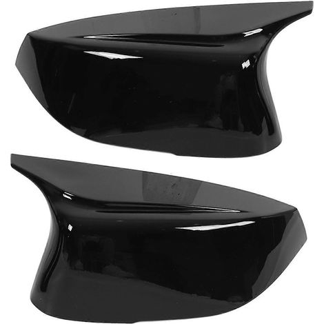 2 coques de rétroviseurs extérieurs de portières latérales, baguettes décoratives, ABS, noir brillant, de remplacement pour Infiniti Q50 Q50S 20 (1/5)