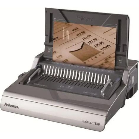 Fellowes Galaxy-E 500 machine à relier gris haute capacité (1/3)