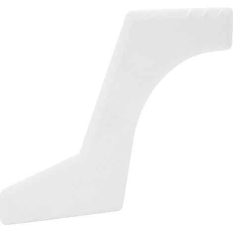 Gabarit de mise en forme de barbe pour salon de coiffure à domicile - Accessoire de coiffure (blanc) (1/5)