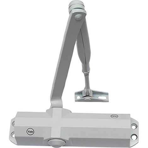 Cierrapuertas 4500 Plata con Brazo Retenedor (1/3)