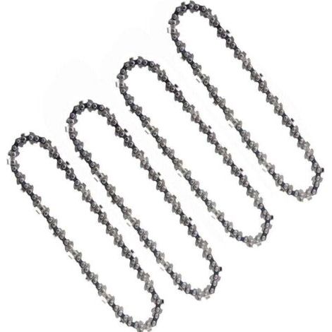 Pair Stück 6 Zoll 1/4 Zoll Kettensägenketten, kompatibel mit Mini-Akku-Kettensägen, 6 Zoll, 37 Treibglieder, 15 cm