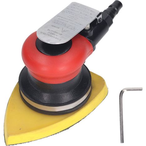Ponceuse Triangulaire Pneumatique, Filtre Interne Basse Consommation 10 000 Tr/min 1/4 po. Ponceuse Triangulaire Pneumatique pour Métal (1/5)