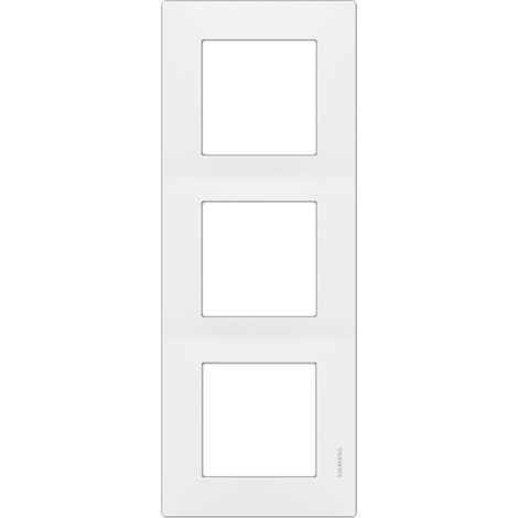 Placa de interruptor Siemens delta viva modular reversible
