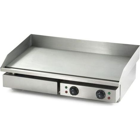 Plancha Inox électrique Plaque lisse - Combisteel (1/2)