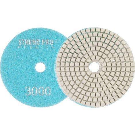 Scheibe Strend Pro Premium P3000, 100 mm, Polierscheibe, Diamant, Klettverschluss (1/5)