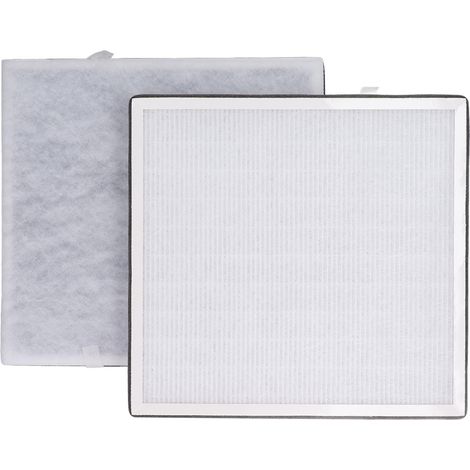 Filtre de rechange HEPA véritable pour purificateur d'air LEVOIT Vital 100 - Lot de 2 éléments filtrants compatibles pièces (1/5)
