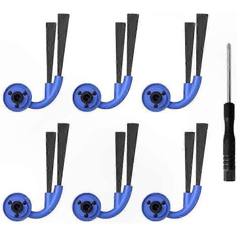 Replacement side brushes for robot vacuum cleaners - Compatible with Deebot X9 Pro Omni models (1/5)