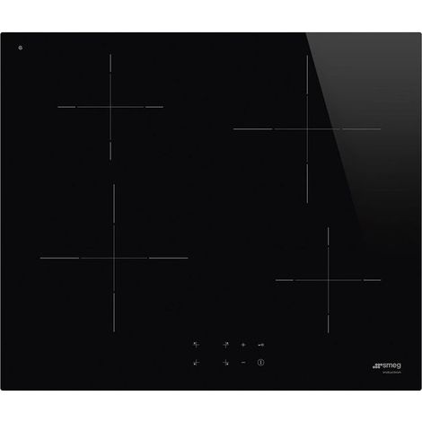 Smeg – Plaque à induction intégrée 60 cm – 4 foyers – Commande tactile – Écran LED – Puissance 7200 W (1/2)