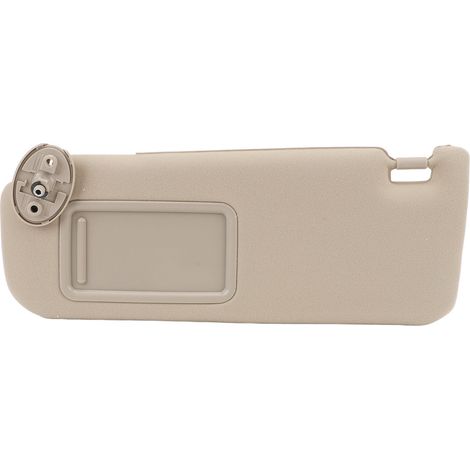 Parasole di ricambio, in ABS beige, oscurante, migliora il comfort visivo per Camry XV50 dal 2011 al 2017, lato sinistro. Codice articolo: 74320 33F50 B0. (1/5)