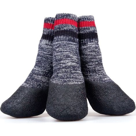 Socks non-slip fit and membranes for dogs small, average and wide, XL