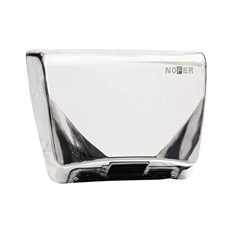 Asciugamano elettrico con sensore fotocellula inox lucido thin nofer 01600.b