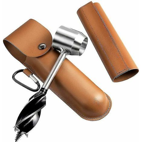 Handbohrmaschine für Holzbearbeitung, Handbohrmaschine für Überlebenssituationen, Handbohrer für Bushcraft, Handbohrer für Camping (1/3)