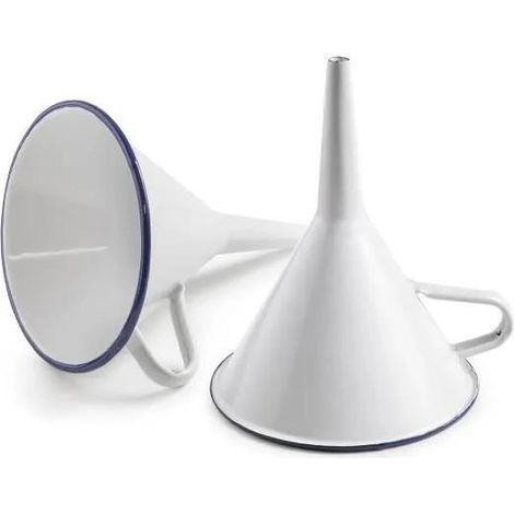 Ibili Funnel da Cucina Bianco 13 cm Diametro