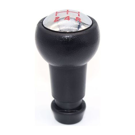 Pommeau de levier de vitesse 5 vitesses, compatible avec Peugeot 106 107 205 206 207 306 307 308 3008 (lettre rouge) (1/4)