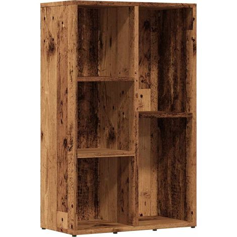Maison Exclusive - Libreria Legno Antico 50x25x80 cm in Legno Multistrato