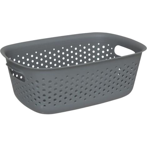 Panier de Rangement "Tila" 3,5L Gris (1/2)