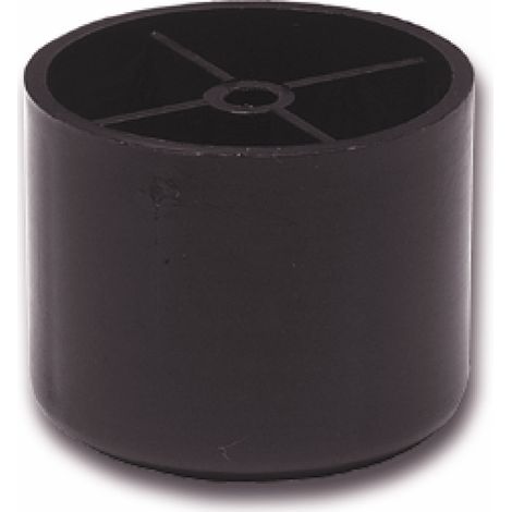 Möbelgleiter (Möbelfüße) ø 50 mm Höhe 50 mm Polsterfüße Kunststoff schwarz