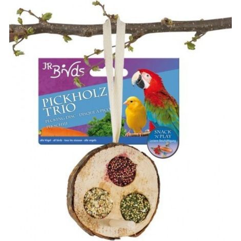 Fdv jr birds pecking disc trio 70 g (1/4)