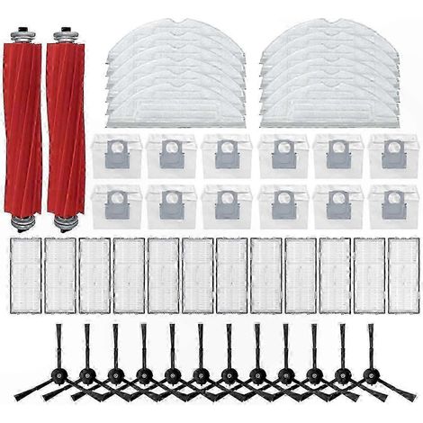 Rouleau principal et brosse latérale de rechange compatibles avec Roborock S7 Max - Pièces ultra-compatibles (1/5)