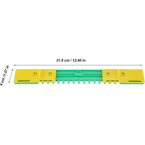 Plastic Beehive Entrance Gates, Anti-Escape Gate for Beekeeping Tools, 12.4 Inch Bee Entrance Reducer (1/5)