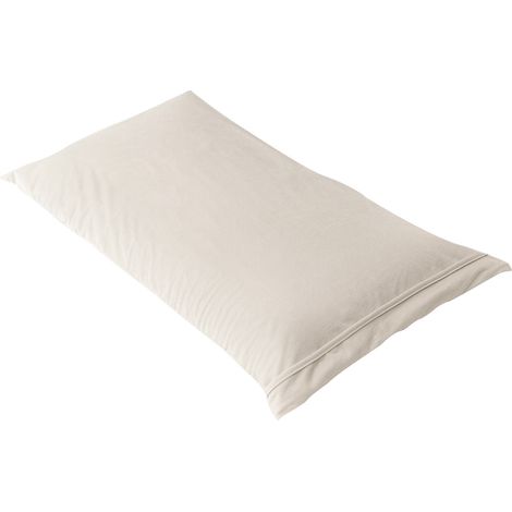 FRESH - Taie d'Oreiller 70x50cm Beige Imperméable et Respirante
