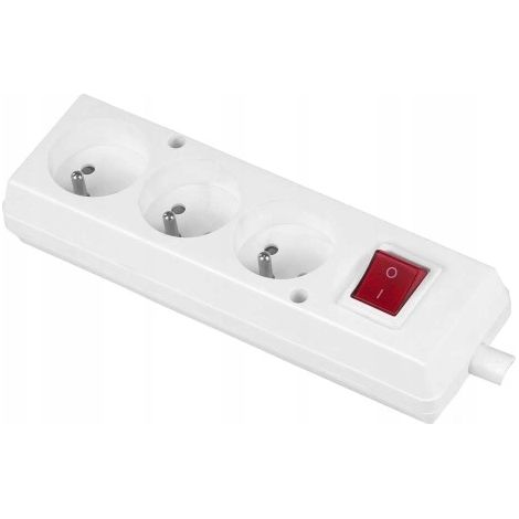 Dreifach-Steckdosenleiste mit Schalter GN-370WS