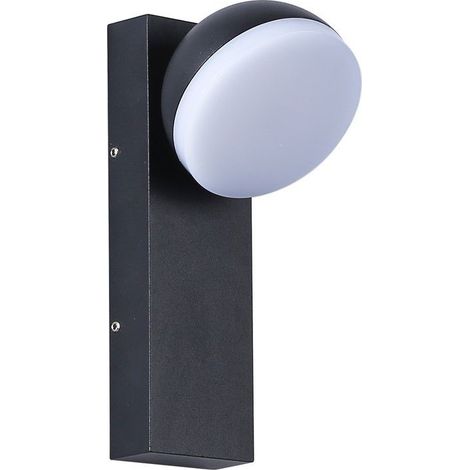 Applique murale extérieur orientable "Atlas" 9,5W IP54 - Noir (1/5)