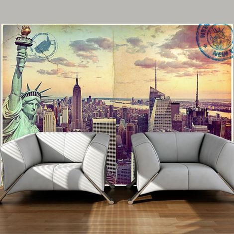 Papier Peint "Postcard From New York" 70 x 100 cm (1/2)