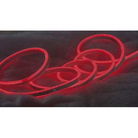 Tubo Luminoso Neon Luci di Natale da Esterno e Interno 720 Led Rosso 6 Metri (1/2)