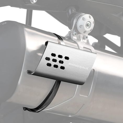 Bouclier Thermique pour Moto - Protection Contre la Chaleur - pour Tuyau d'échappement (1/5)